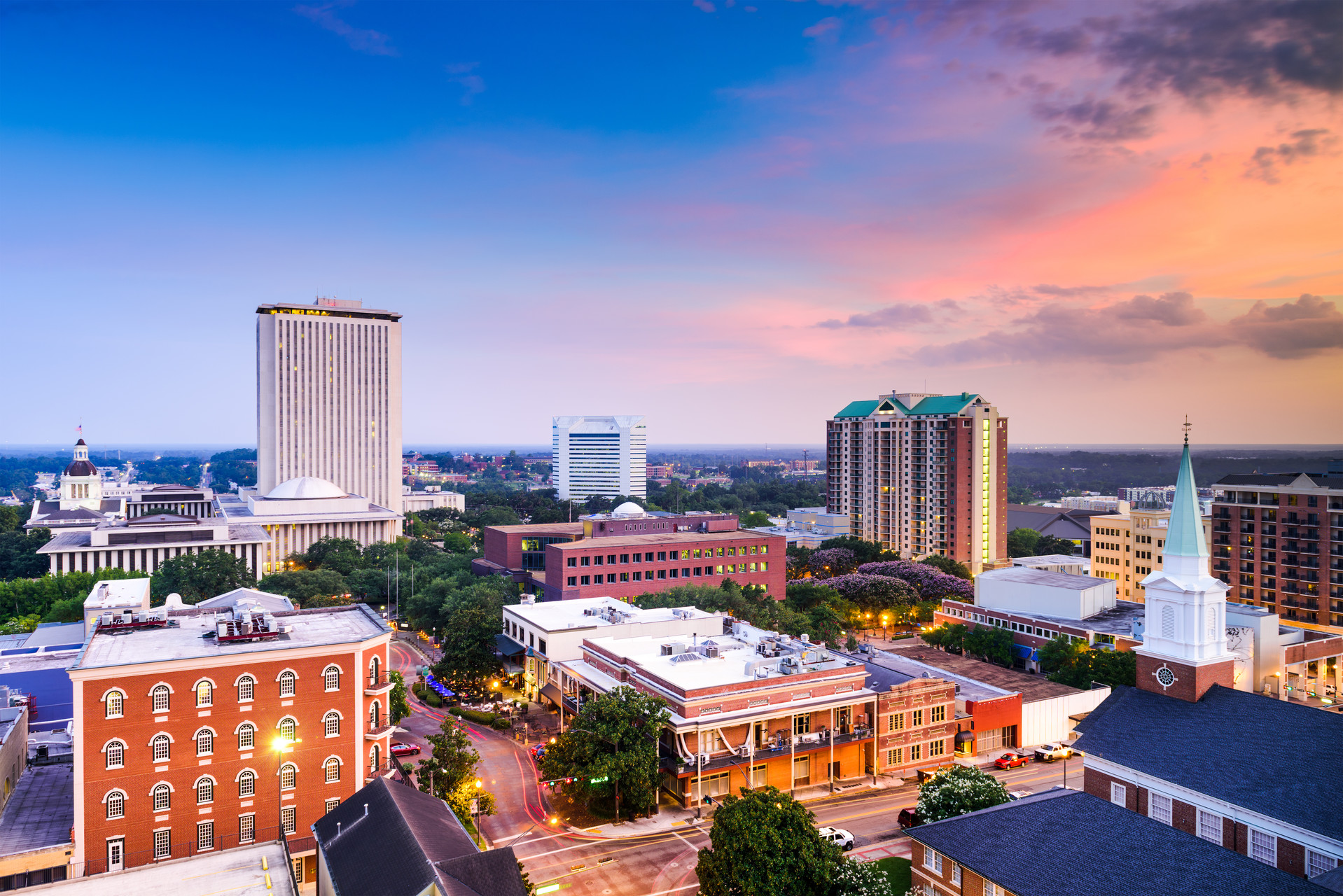 Touring Tallahassee, Florida.