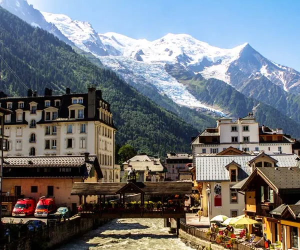 ski destinations in Europe - Chamonix- Mont-Blanc, France