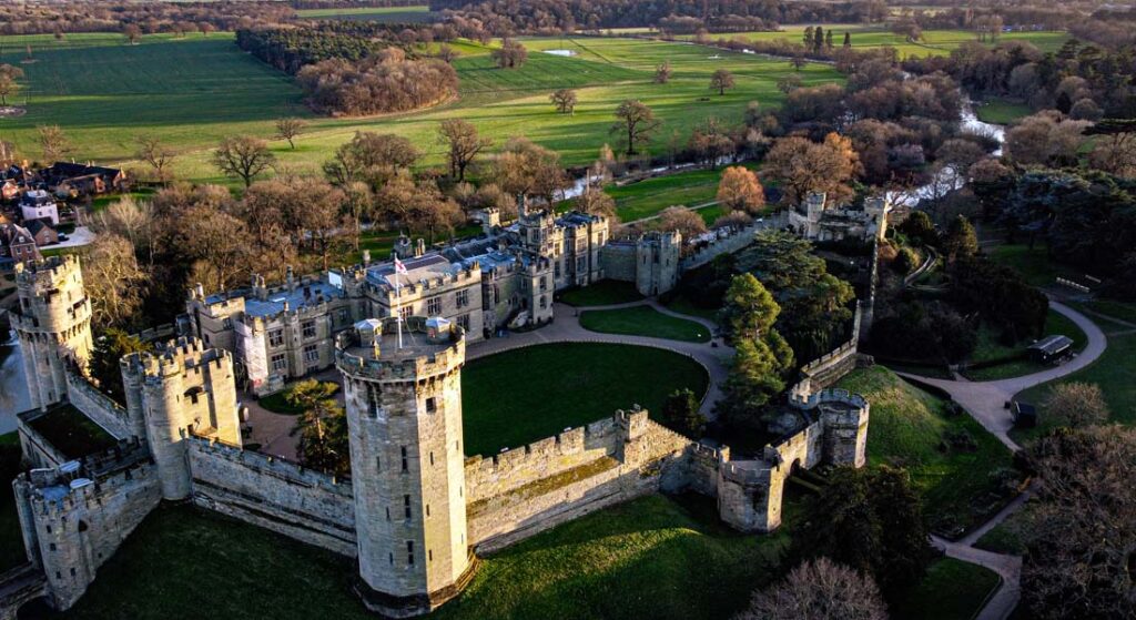 halloween events in the UK - Warwick Castle
